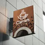 banderola led cafe