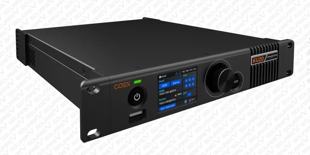 Nuevo controlador multimedia NOVASTAR KU20 — ku20frontanglebranded 2x