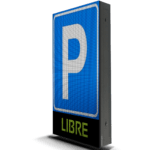 señal de parking led
