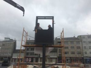 Pantalla de Leds para Información Ciudadana en As Pontes — espana