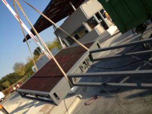 Pantalla de Leds exterior modelo P12 en Girona — letrero girona