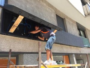 Pantalla de leds en Andorra — montaje pantalla led