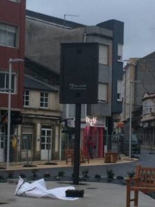 Pantalla de Leds para Información Ciudadana en As Pontes — pantalla de leds as pontes