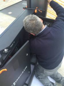 Pantalla de Leds para Información Ciudadana en As Pontes — smart city as pontes